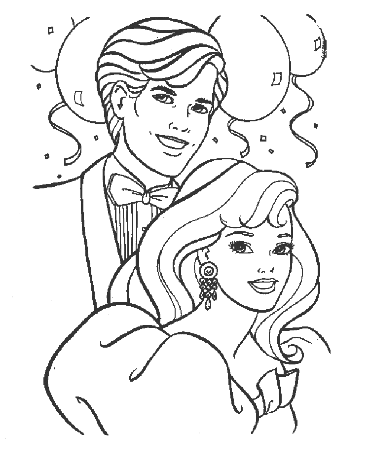 Barbie Coloring Pages 11